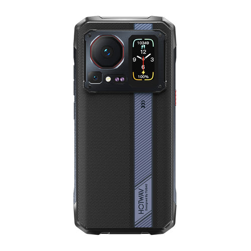 HOTWAV Cyber 16 Pro - Smartphone antichoc double écran (noir) (vue 2)