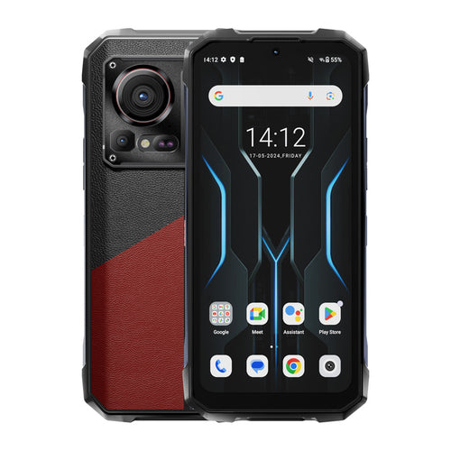 HOTWAV Hyper 7 Pro - Smartphone incassable 5G, 200 MP, 10 800 mAh (rouge) - visuel 1