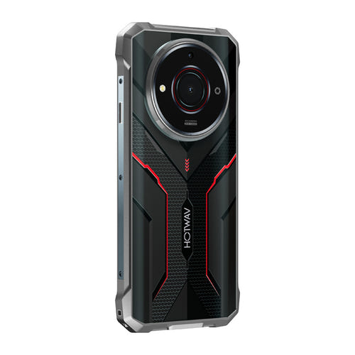 HOTWAV T7S - Smartphone durci Android 13 avec batterie 6280 mAh, noir : profil