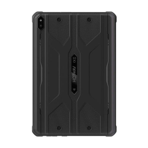 HOTWAV TAB R10 Pro - Tablette durcie 10,1 pouces 256 Go, noire : face