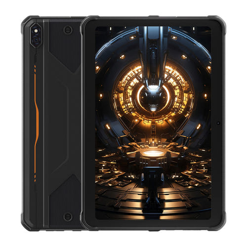 HOTWAV TAB R8 - Tablette durcie 10,1 pouces 4G, 10 800 mAh (orange)