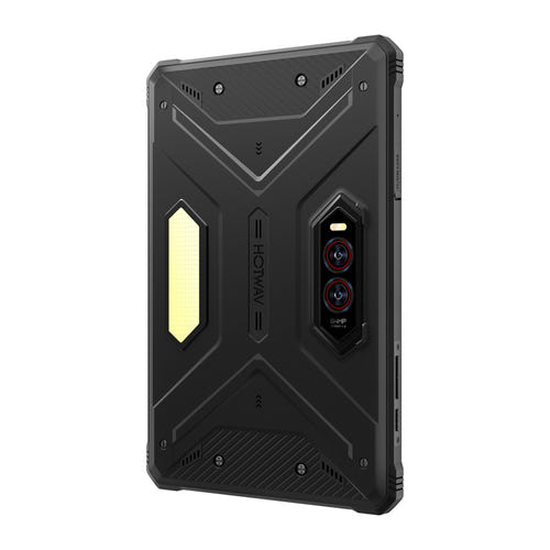 HOTWAV TAB R9 Plus - Tablette durcie 11 pouces, 8+512 Go et 20 080 mAh (noire) : pied aluminium