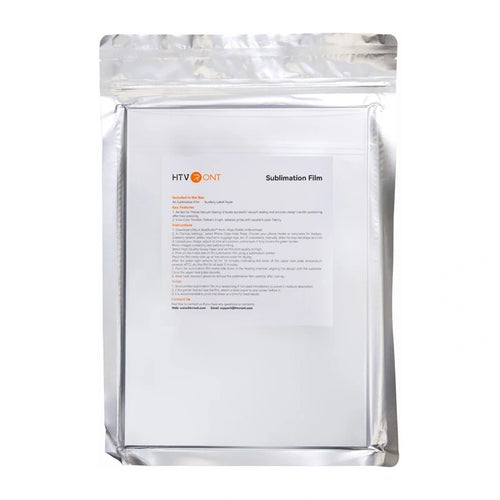 HTVRONT Film de sublimation A4 transparent - 20 feuilles 21 x 29,72 cm : jeu 20 feuilles