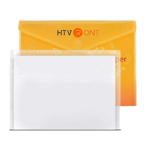 HTVRONT - Vinyle adhésif imprimable brillant blanc, format A4 - visuel 1