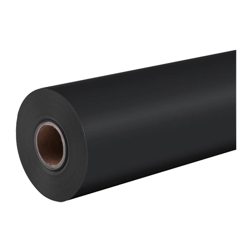 HTVRONT - Vinyle adhésif mat noir, rouleau 30,5 x 180 cm - visuel 1