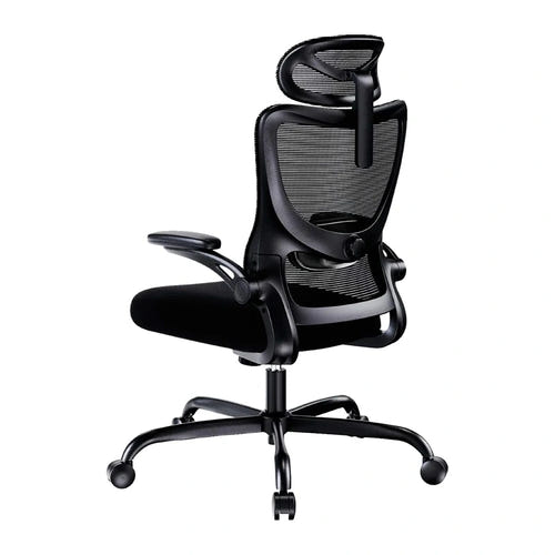 Huanuo MSOC10 - Fauteuil de bureau ergonomique noir, soutien lombaire 2D - visuel 1