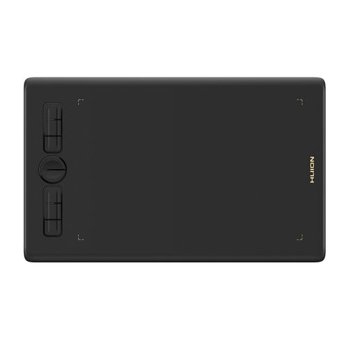 Huion H580X - Tablette graphique sans écran 8 x 5 pouces, 343 g, connexion USB-C : vue face