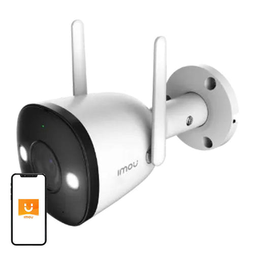 IMOU Bullet 2E 5 MP - Caméra de surveillance extérieure Wi-Fi IP67 avec sirène : WiFi