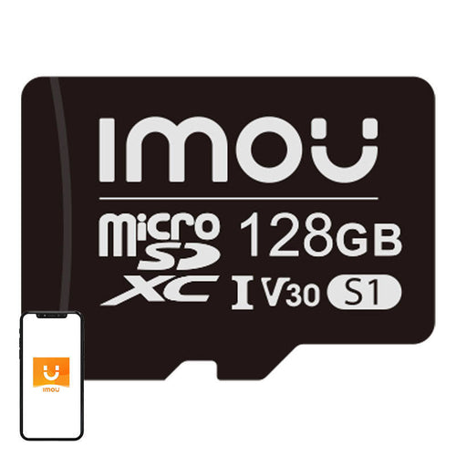IMOU ST2-128-S1 - Carte microSD 128 Go UHS-I U3 V30 (95 Mo/s) - visuel 1