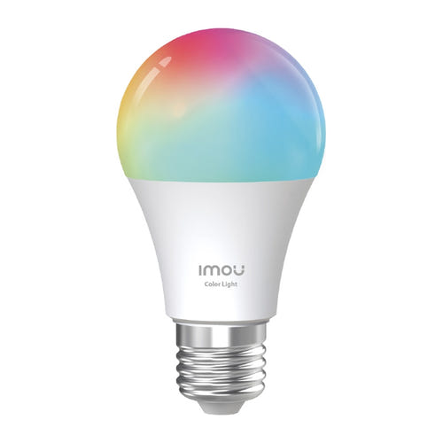 IMOU CL2B - Ampoule connectée LED E27 RGB 9 W, 806 lumens, compatible Matter : culot E27 forme a60