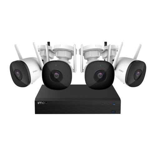 IMOU Kit-Pro - Kit vidéosurveillance WiFi 4 caméras + NVR 1 To (vue 2)