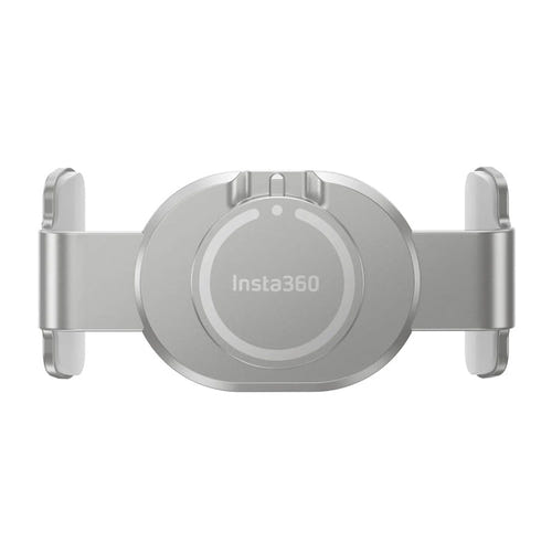 Insta360 Flow 2 Pro - Pince magnétique pour smartphone, grise : mâchoire ouverte