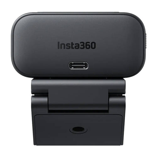 Insta360 Link 2C - Webcam 4K à cadrage automatique : vue de face objectif