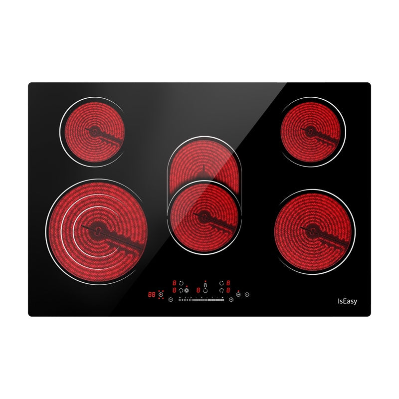 IsEasy LT5-02 - Table vitrocéramique 5 zones à commande tactile - visuel 1