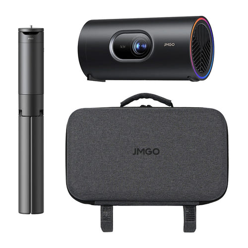 JMGO PicoPlay+ - Vidéoprojecteur portable Full HD avec trépied batterie