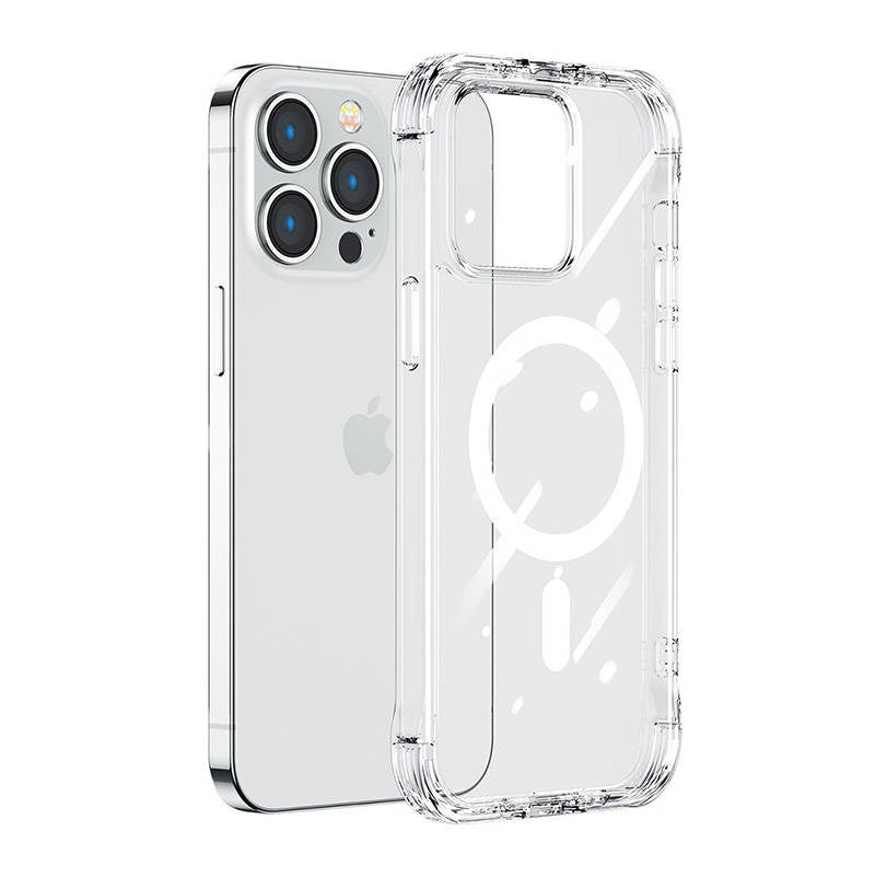 Joyroom JR-14H6 - Coque transparente magnétique 38 aimants pour iPhone 14 Pro - visuel 1