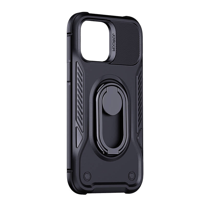 Joyroom JR-14S1 - Coque noire avec béquille pour iPhone 14 - visuel 1