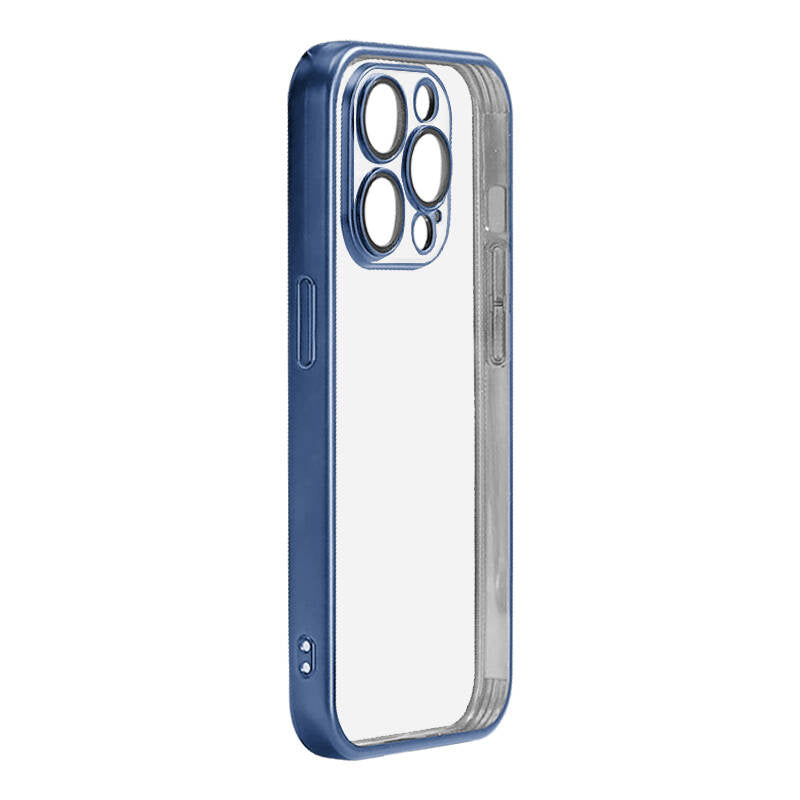 Joyroom JR-15Q4 - Coque de protection mate pour iPhone 15 Pro Max (bleu) - visuel 1