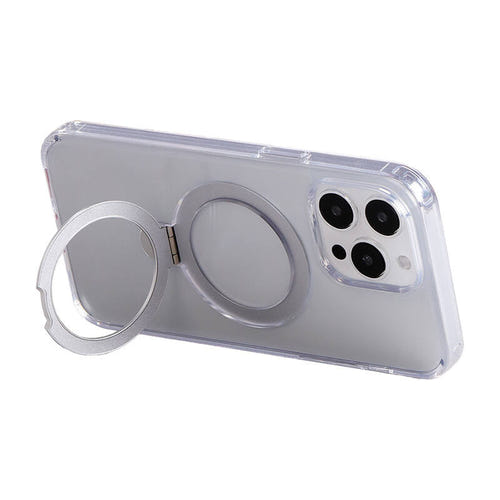Joyroom JR-BP004 - Coque magnétique à support pour iPhone 15 (transparent)