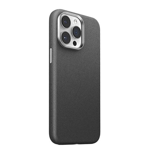 Joyroom JR-BP007 - Coque magnétique cuir pour iPhone 15 (noir)