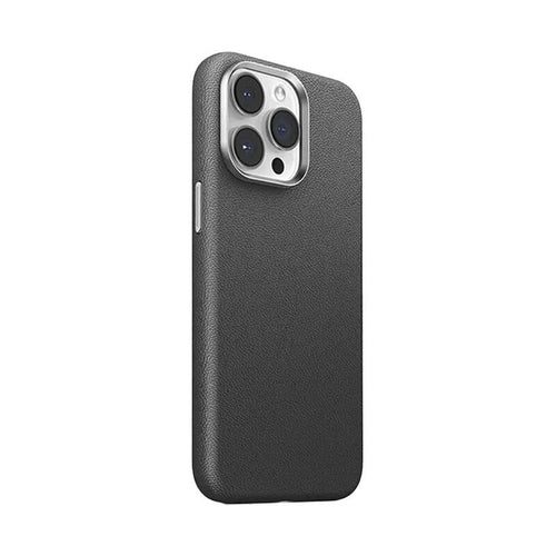 Joyroom JR-BP007 - Coque magnétique cuir pour iPhone 15 Pro (noir)