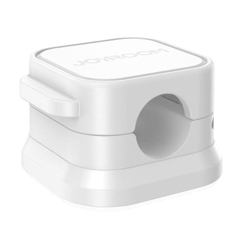 Joyroom JR-ZS368 - Organiseurs de câbles magnétiques ×3 (blanc) : organiseur câble magnétique