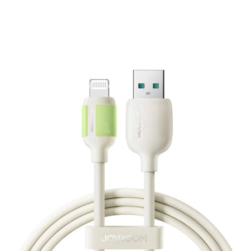 Joyroom S-A53 - Câble USB-A vers Lightning 30 W 1,2 m (crème)