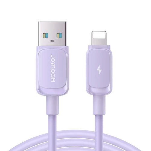 Joyroom S-AL012A14 - Câble USB-A vers Lightning 2,4 A 1,2 m (violet)
