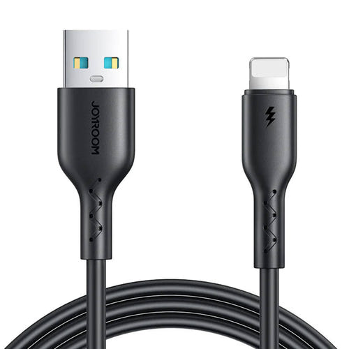 Joyroom SA26-AL3 Flash Charge - Câble USB-A vers Lightning 3 A 1 m (noir)
