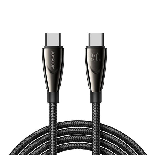 Joyroom SA31-CC5 Pioneer - Câble USB-C vers USB-C 240 W 1,2 m (noir)