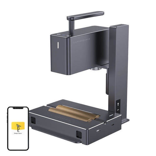 LaserPecker 2 Suit L2 - Graveur laser 5 W avec pied électrique et rouleau : ensemble complet
