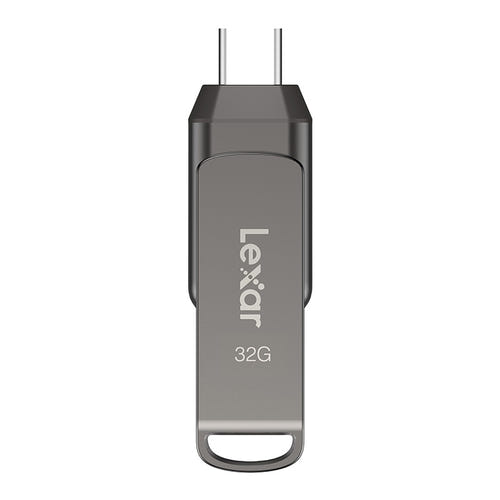 Lexar JumpDrive D400 - Clé USB 32 Go Type-C et Type-A : connecteur USB-A