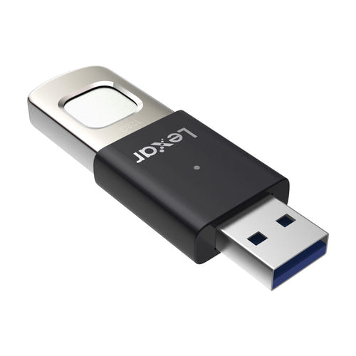 Lexar Fingerprint F35 PRO - clé USB 128 Go sécurisée par empreinte digitale - visuel 2