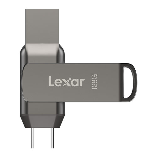 Lexar JumpDrive Dual D400 - clé USB double USB-C et USB-A 128 Go - visuel 1