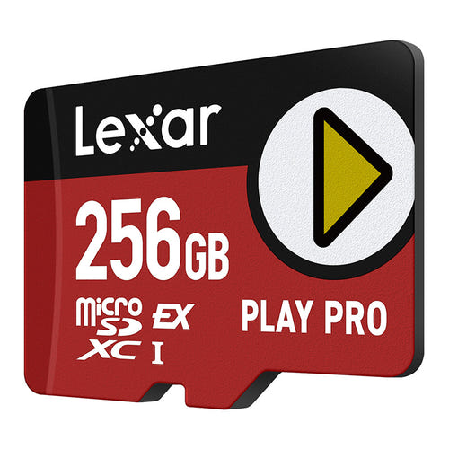 Lexar Play Pro microSD Express 256 Go - carte ultra rapide 900 Mo/s consoles : lecture 900 Mo/s
