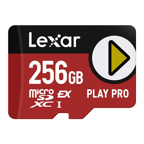 Lexar Play Pro microSD Express 256 Go - carte ultra rapide 900 Mo/s consoles (vue 1)
