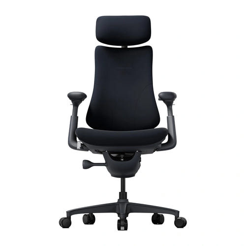 LiberNovo Omni Dynamic LNOmni - Chaise ergonomique assise 48 cm, noire - visuel 1