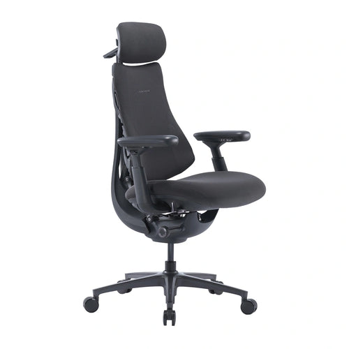 LiberNovo OC1-PRO GROC1-PRO - Chaise ergonomique ventilée assise 45 cm, graphite - visuel 1