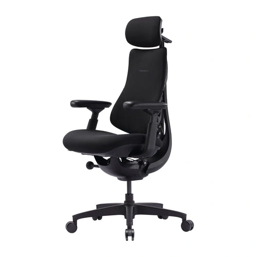 LiberNovo Omni SE 45 cm - chaise de bureau ergonomique noire à dossier inclinable - visuel 1