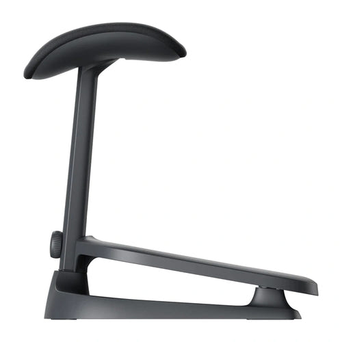 LiberNovo StepSync - Repose-pieds ergonomique pour fauteuil OC1-PRO (noir) : sous le bureau