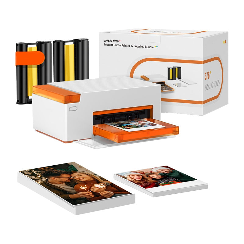 Liene Amber M110 — Imprimante photo 10×15 + 60 tirages inclus — visuel 1