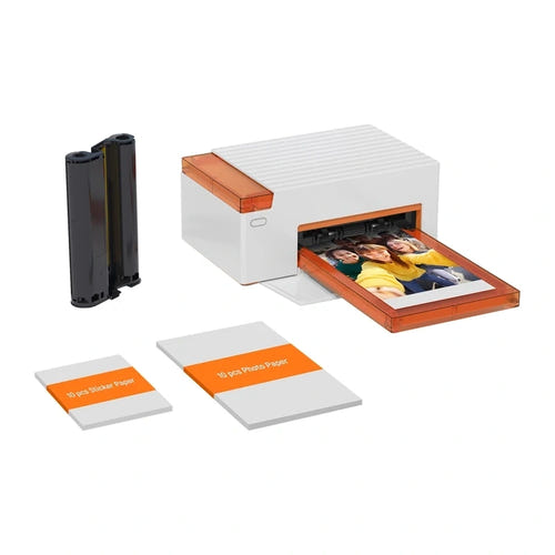 Liene Amber M110 - Imprimante photo 10x15 Bluetooth à sublimation thermique : accessoires