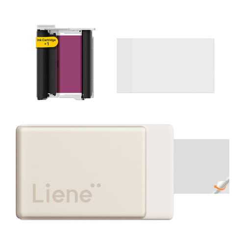 Liene Pearl N200 Pro - Imprimante photo portable (doré) (vue 1)