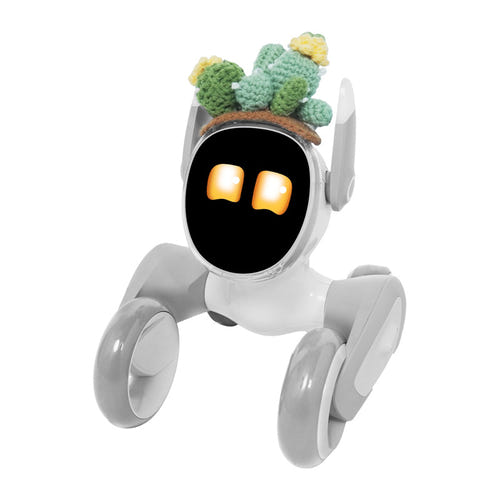 Loona Costume tricoté Cactus - Habillage en maille pour robot Loona Premium, vendu seul : housse maille cactus vue arrière