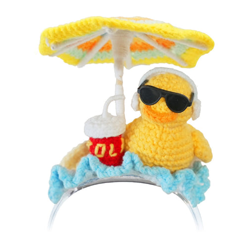 Loona Costume tricoté Canard - Habillage en maille pour robot Loona Premium, vendu seul