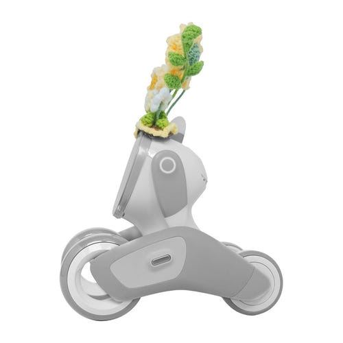 Loona Costume tricoté Tournesol - Habillage en maille pour robot Loona Premium, vendu seul : vue de dessus