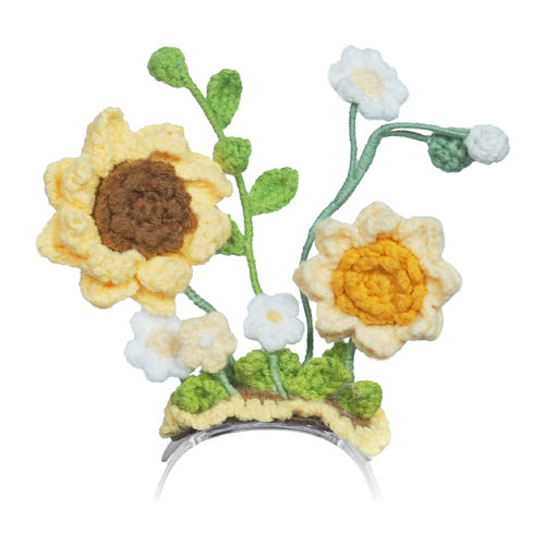 Loona Costume tricoté Tournesol - Habillage en maille pour robot Loona Premium, vendu seul