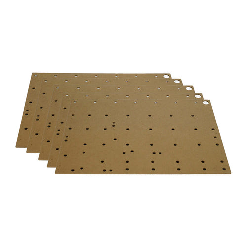 MAKERA Carvera Air - Lot de 5 plateaux martyrs MDF 2 mm pour fraiseuse CNC - visuel 1