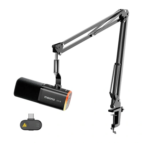 Maono PD100WS - micro dynamique sans fil 2,4 GHz avec bras articulé - visuel 1