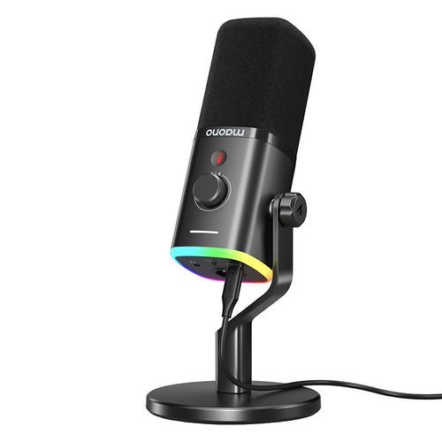 Maono PD100X — Micro dynamique USB pour podcast et stream — visuel 1